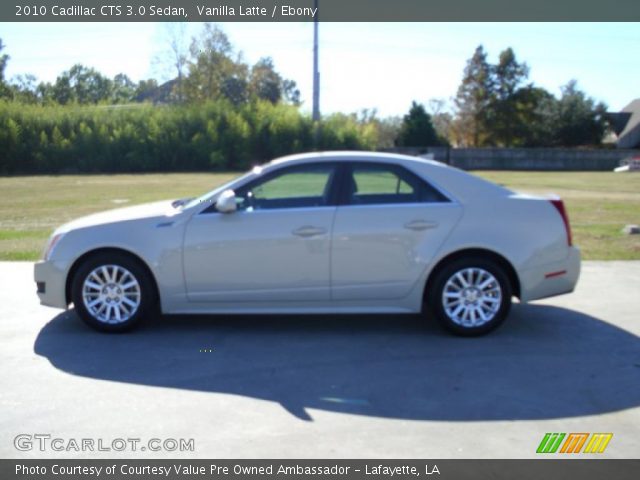 2010 Cadillac CTS 3.0 Sedan in Vanilla Latte