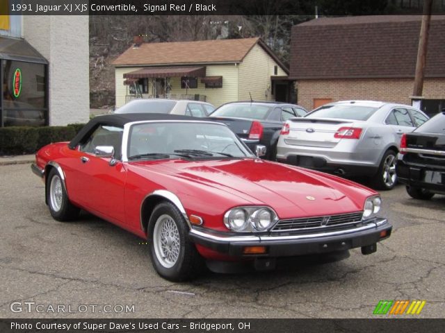 1991 Jaguar XJ XJS Convertible in Signal Red