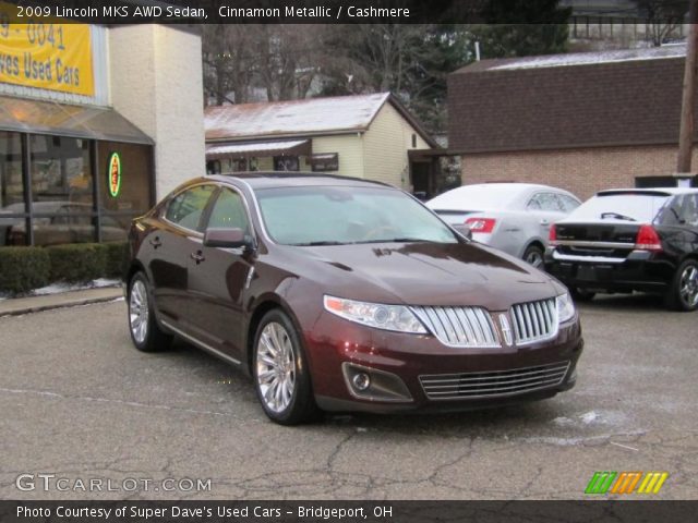 2009 Lincoln MKS AWD Sedan in Cinnamon Metallic