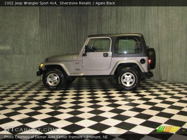2002 Jeep Wrangler Sport 4x4 in Silverstone Metallic