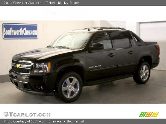 2011 Chevrolet Avalanche LT 4x4 in Black