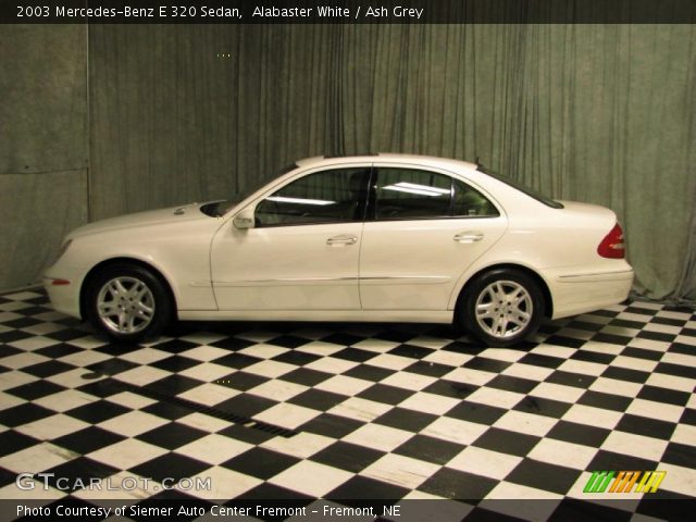2003 Mercedes-Benz E 320 Sedan in Alabaster White