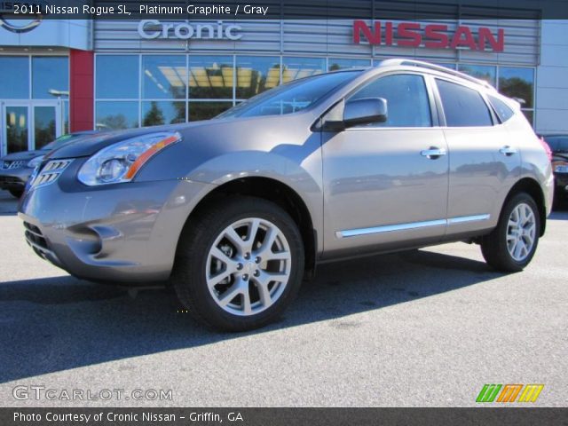 2011 Nissan Rogue SL in Platinum Graphite