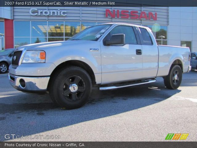 2007 Ford F150 XLT SuperCab in Silver Metallic
