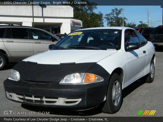 2001 Chevrolet Cavalier Coupe in Bright White