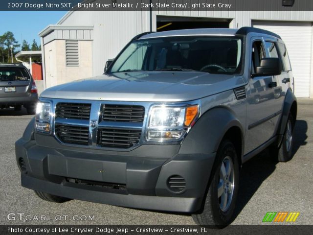 2007 Dodge Nitro SXT in Bright Silver Metallic