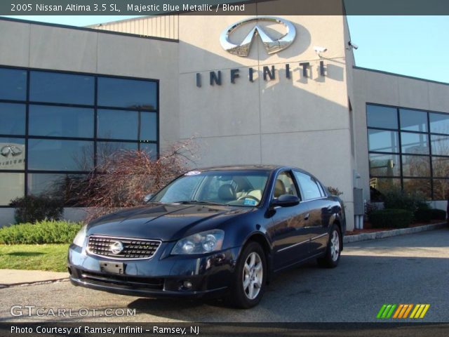 2005 Nissan Altima 3.5 SL in Majestic Blue Metallic