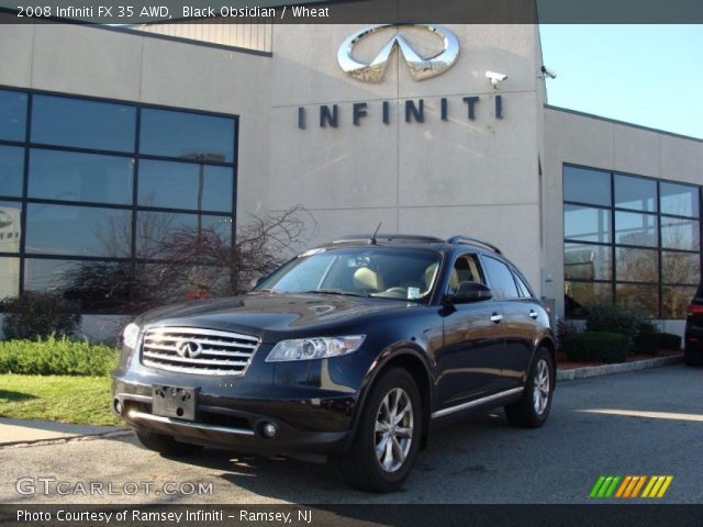 2008 Infiniti FX 35 AWD in Black Obsidian