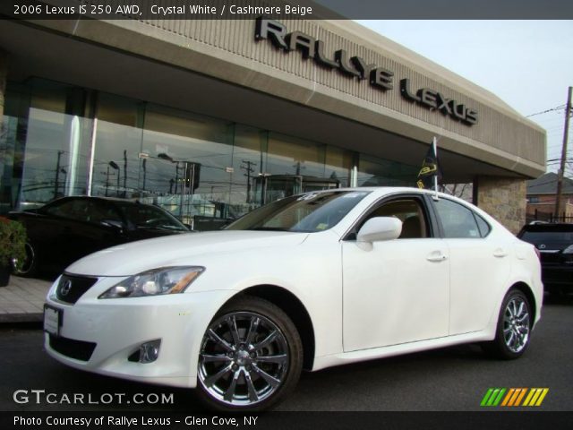 2006 Lexus IS 250 AWD in Crystal White