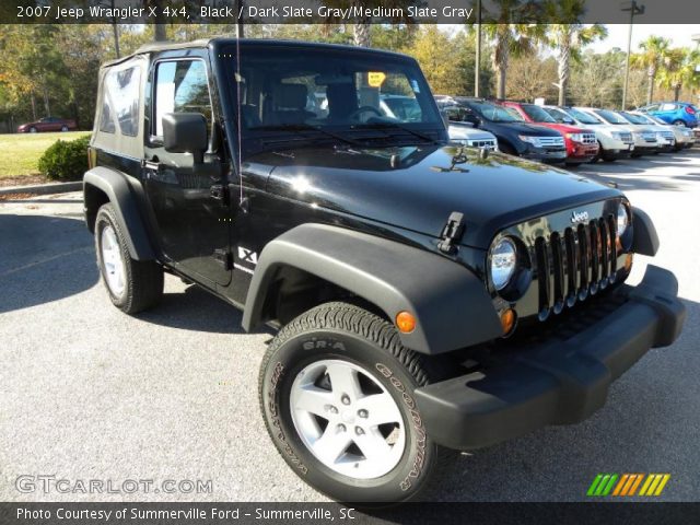2007 Jeep Wrangler X 4x4 in Black