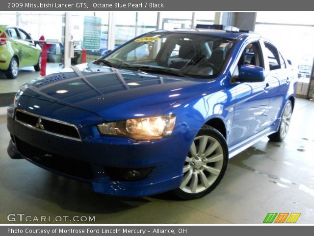2009 Mitsubishi Lancer GTS in Octane Blue Pearl