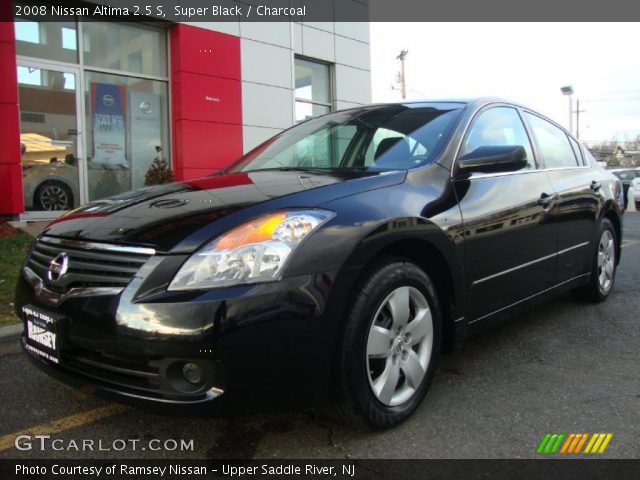 2008 Nissan Altima 2.5 S in Super Black