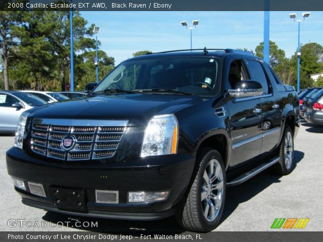 2008 Cadillac Escalade EXT AWD in Black Raven