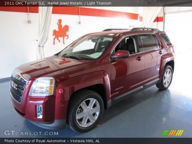 2011 GMC Terrain SLE in Merlot Jewel Metallic