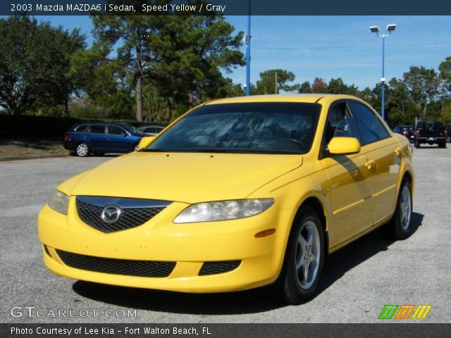 2003 Mazda MAZDA6 i Sedan in Speed Yellow