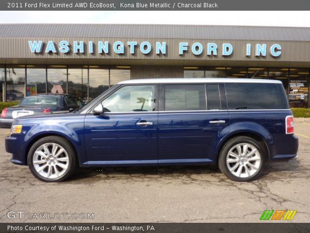 2011 Ford Flex Limited AWD EcoBoost in Kona Blue Metallic