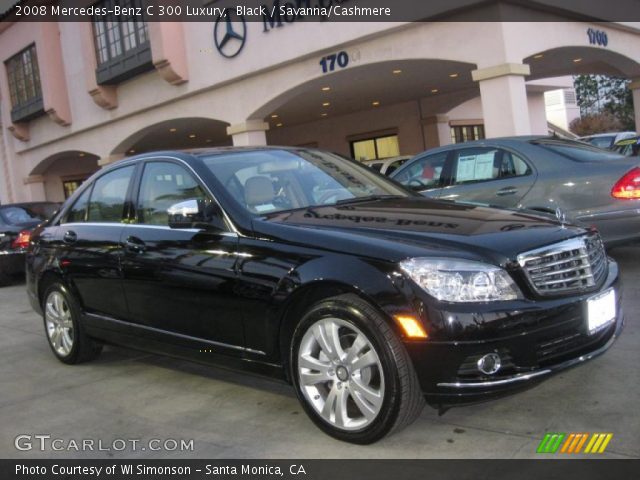 2008 Mercedes-Benz C 300 Luxury in Black