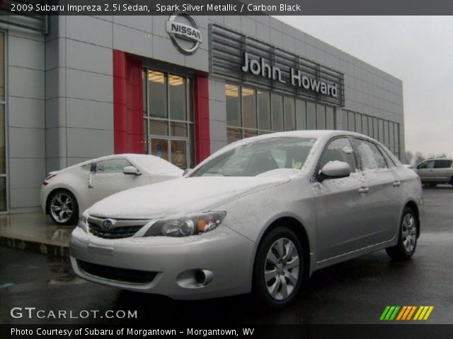 2009 Subaru Impreza 2.5i Sedan in Spark Silver Metallic