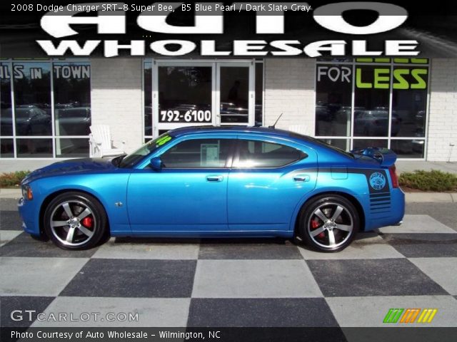 2008 Dodge Charger SRT-8 Super Bee in B5 Blue Pearl