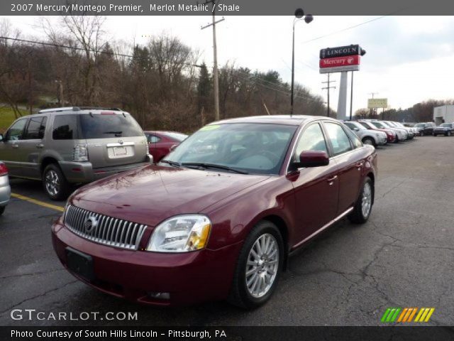 2007 Mercury Montego Premier in Merlot Metallic