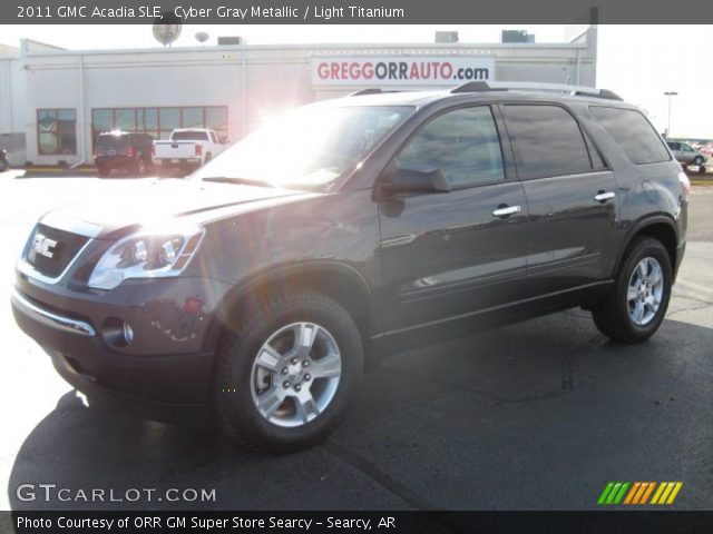 2011 GMC Acadia SLE in Cyber Gray Metallic
