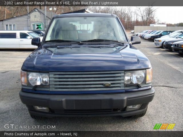 2002 Land Rover Range Rover 4.6 HSE in Oslo Blue Pearl
