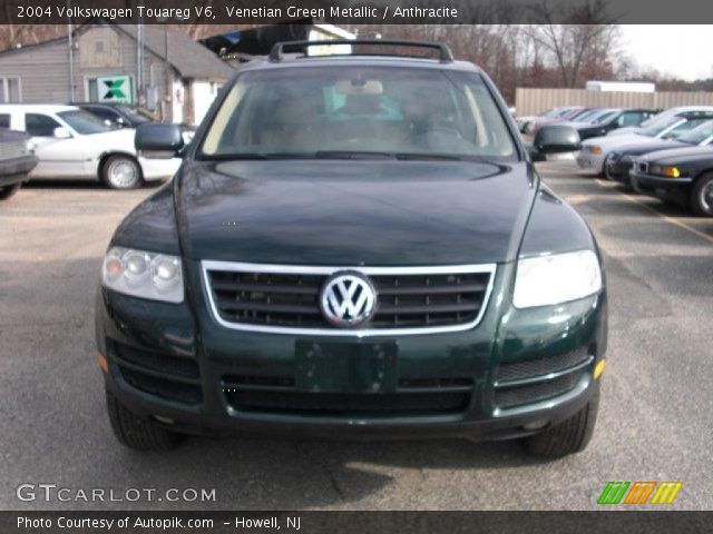 2004 Volkswagen Touareg V6 in Venetian Green Metallic