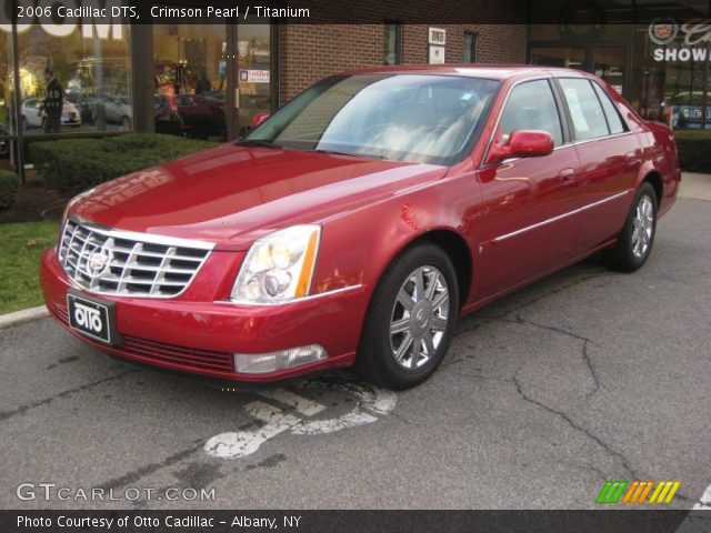 2006 Cadillac DTS  in Crimson Pearl