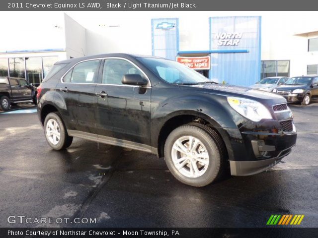 2011 Chevrolet Equinox LS AWD in Black