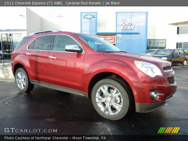 2011 Chevrolet Equinox LTZ AWD in Cardinal Red Metallic