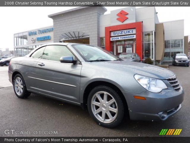 2008 Chrysler Sebring Touring Hardtop Convertible in Silver Steel Metallic