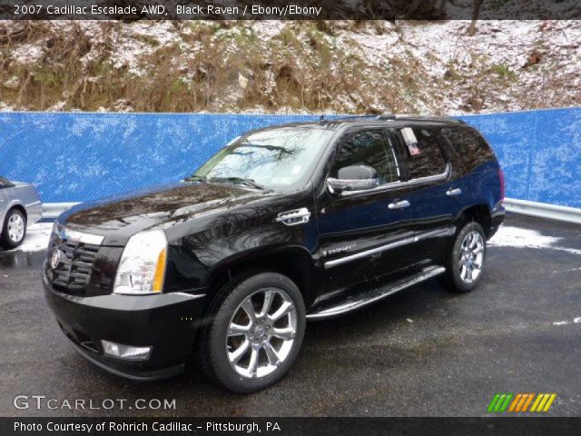 2007 Cadillac Escalade AWD in Black Raven
