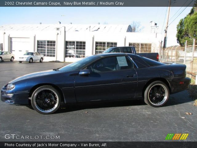 2002 Chevrolet Camaro Coupe in Navy Blue Metallic