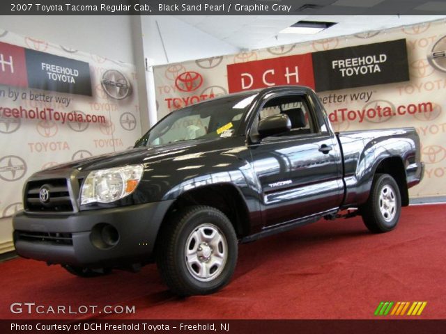 2007 Toyota Tacoma Regular Cab in Black Sand Pearl