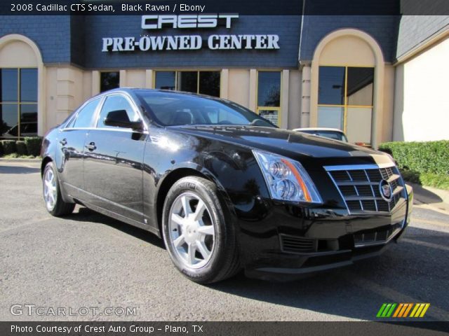 2008 Cadillac CTS Sedan in Black Raven