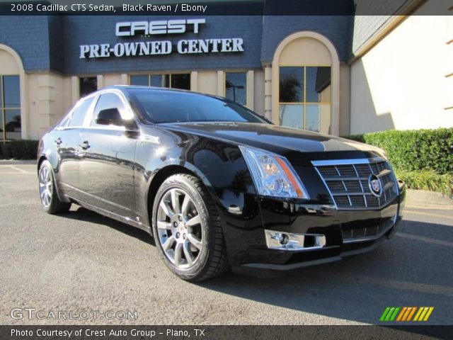 2008 Cadillac CTS Sedan in Black Raven