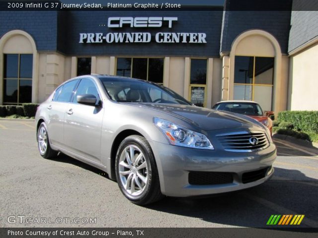 2009 Infiniti G 37 Journey Sedan in Platinum Graphite