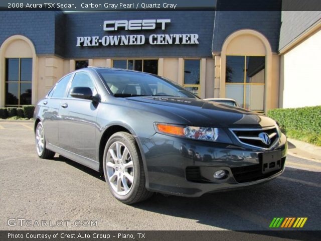 2008 Acura TSX Sedan in Carbon Gray Pearl