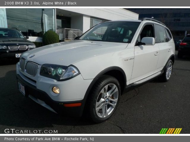 2008 BMW X3 3.0si in Alpine White