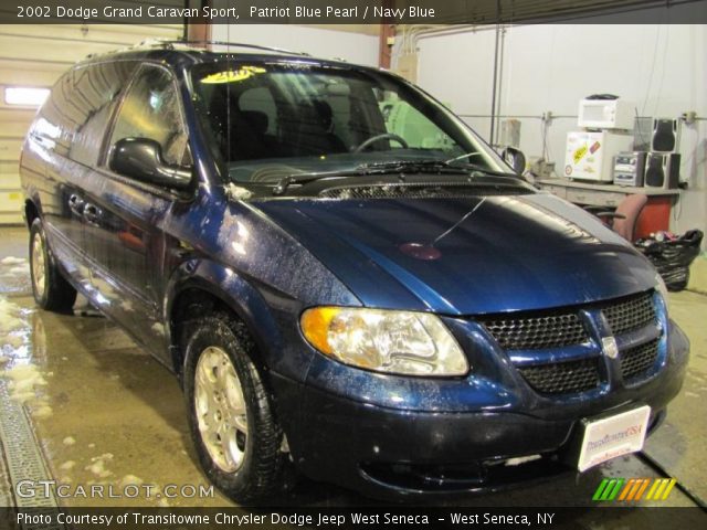 2002 Dodge Grand Caravan Sport in Patriot Blue Pearl