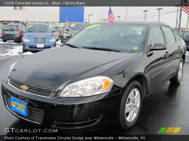 2008 Chevrolet Impala LS in Black