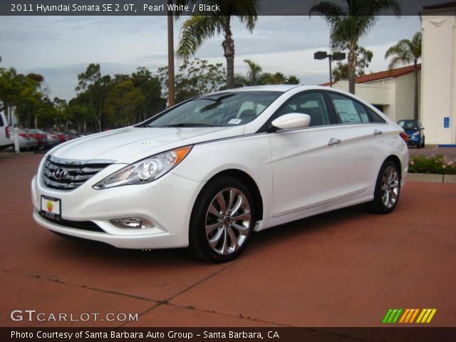 2011 Hyundai Sonata SE 2.0T in Pearl White