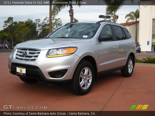 2011 Hyundai Santa Fe GLS AWD in Moonstone Silver