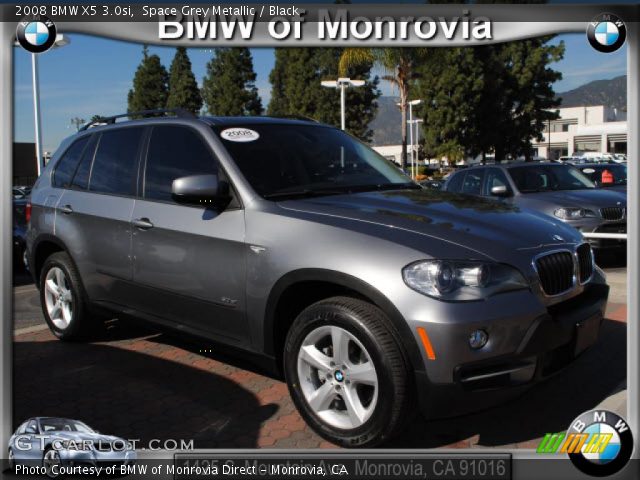 2008 BMW X5 3.0si in Space Grey Metallic