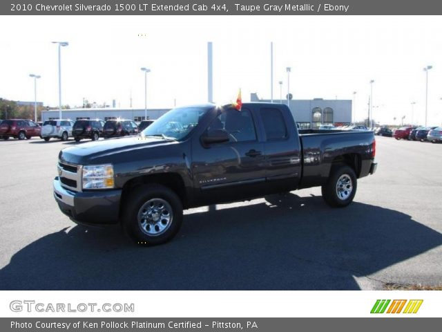 2010 Chevrolet Silverado 1500 LT Extended Cab 4x4 in Taupe Gray Metallic