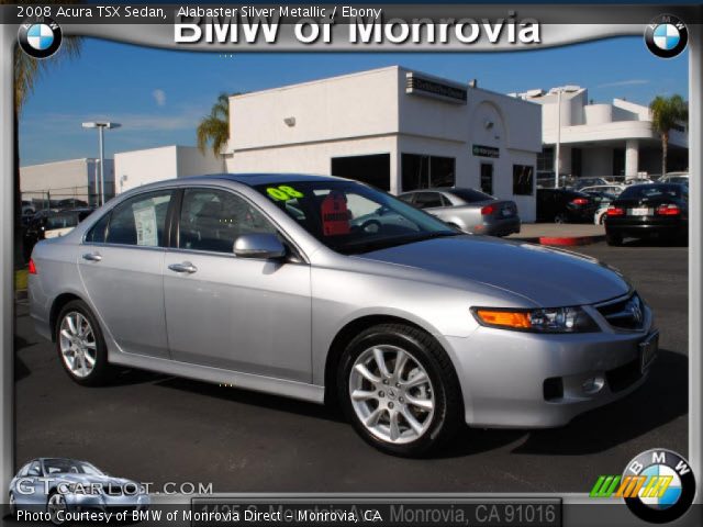2008 Acura TSX Sedan in Alabaster Silver Metallic