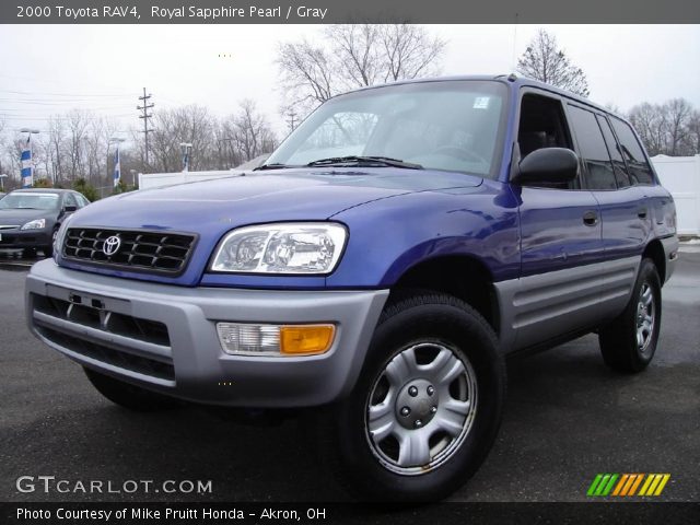 2000 Toyota RAV4  in Royal Sapphire Pearl