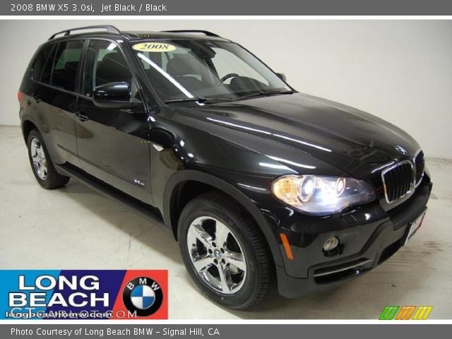 2008 BMW X5 3.0si in Jet Black