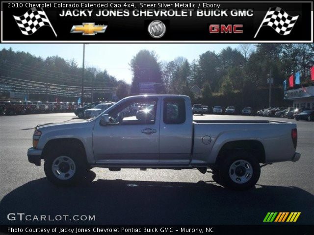 2010 Chevrolet Colorado Extended Cab 4x4 in Sheer Silver Metallic