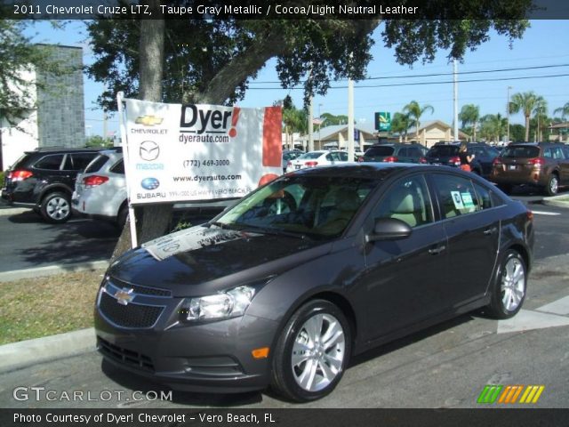 2011 Chevrolet Cruze LTZ in Taupe Gray Metallic